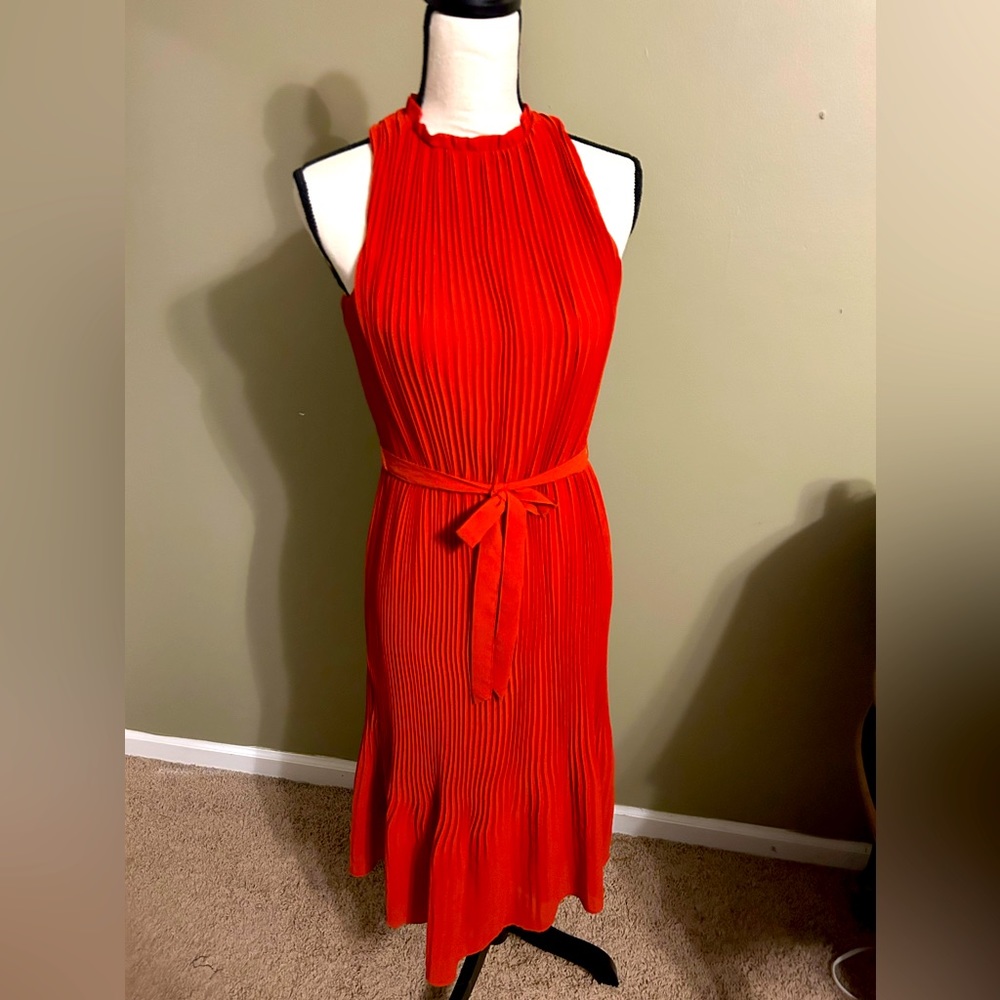 A New Day orange slip dress